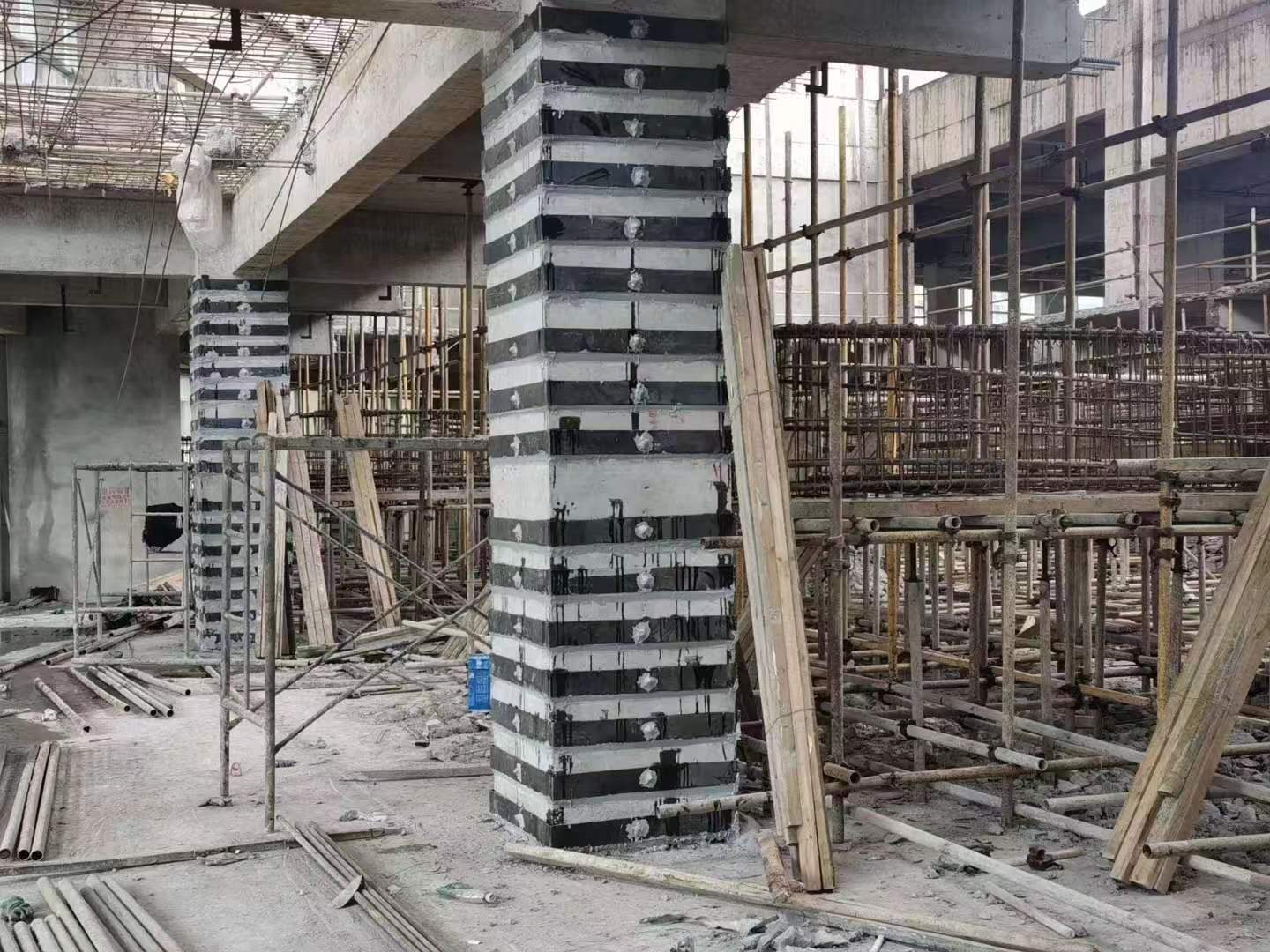 安庆柱子包钢加固施工方案